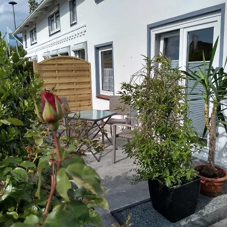 아파트 Fewo 3 Mit Terrasse, Box-Bett, Kl Zi Mit Einzelb, Tresor